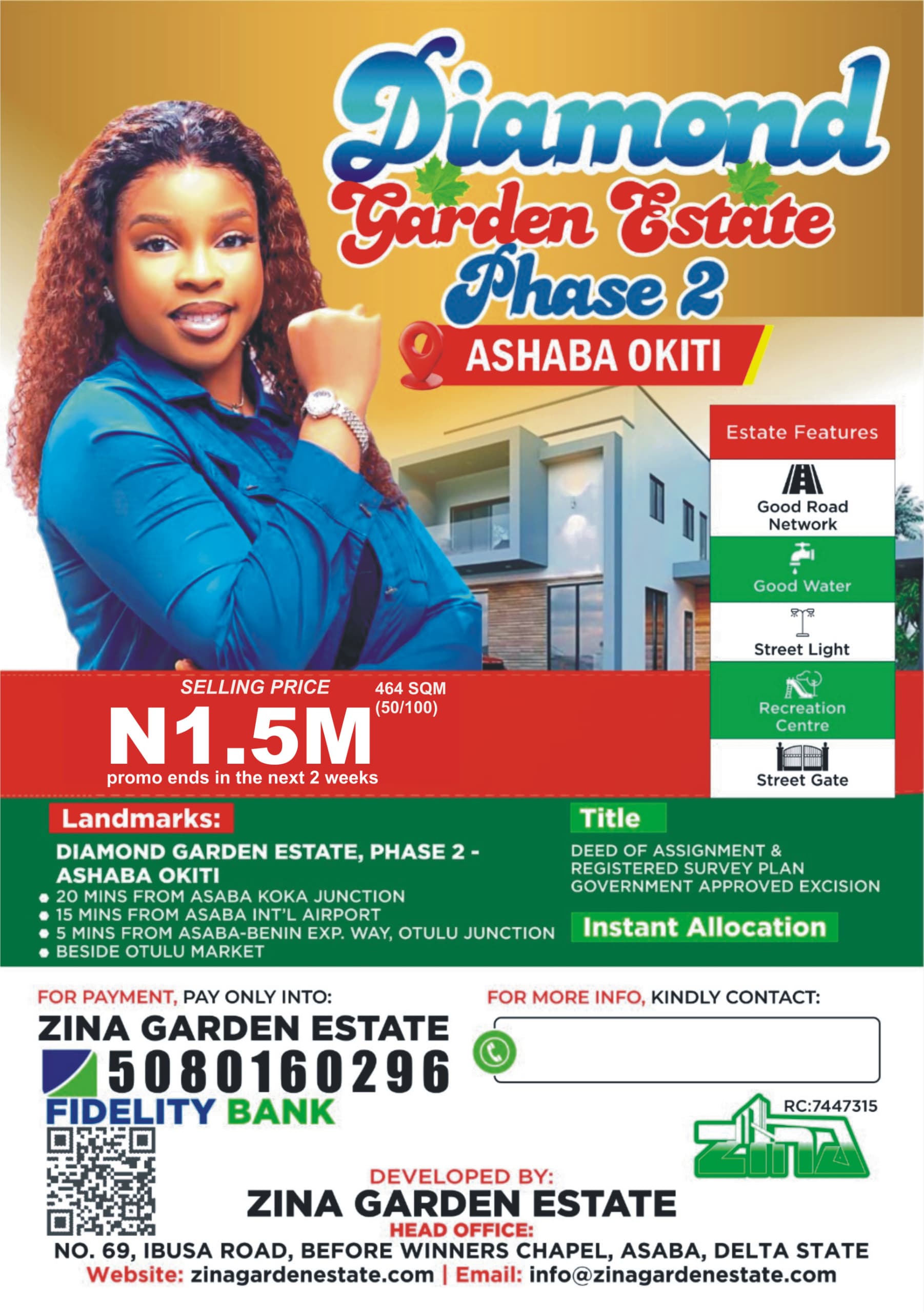 Villa Bliss Garden Estate Ogwashi Ewulu